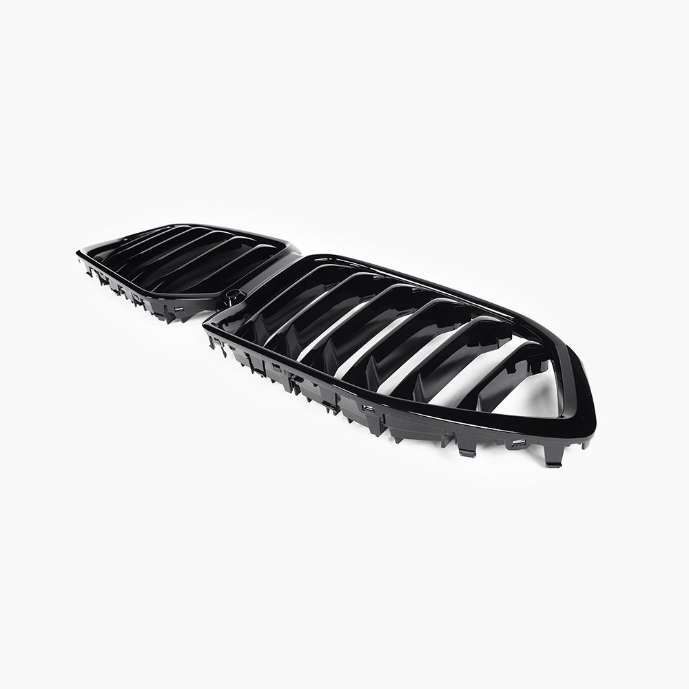Single Slat Gloss Black Front Grille for BMW X6 G06 Pre-LCI (2019-2023)