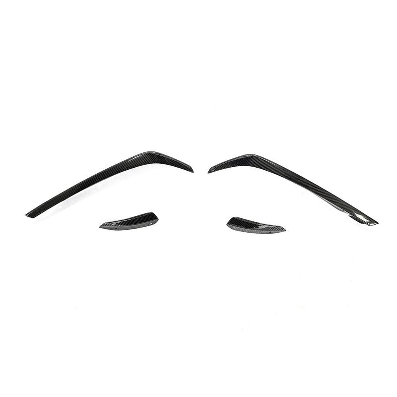 Mercedes Benz A-Class W176 Sport/A45 AMG Facelift  ST Style Carbon Fiber Front Canards