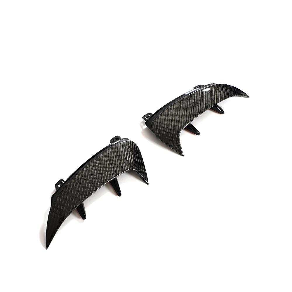 ST Style Carbon Fiber Rear Canards for Mercedes Benz A45 AMG W177 Facelift (2023+)