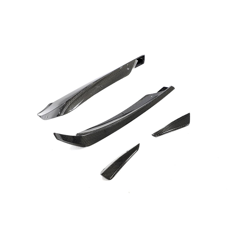 ST Style Carbon Fiber Front Canards for Mercedes Benz A-Class W176 Sport/A45 AMG Facelift (2016-2018)