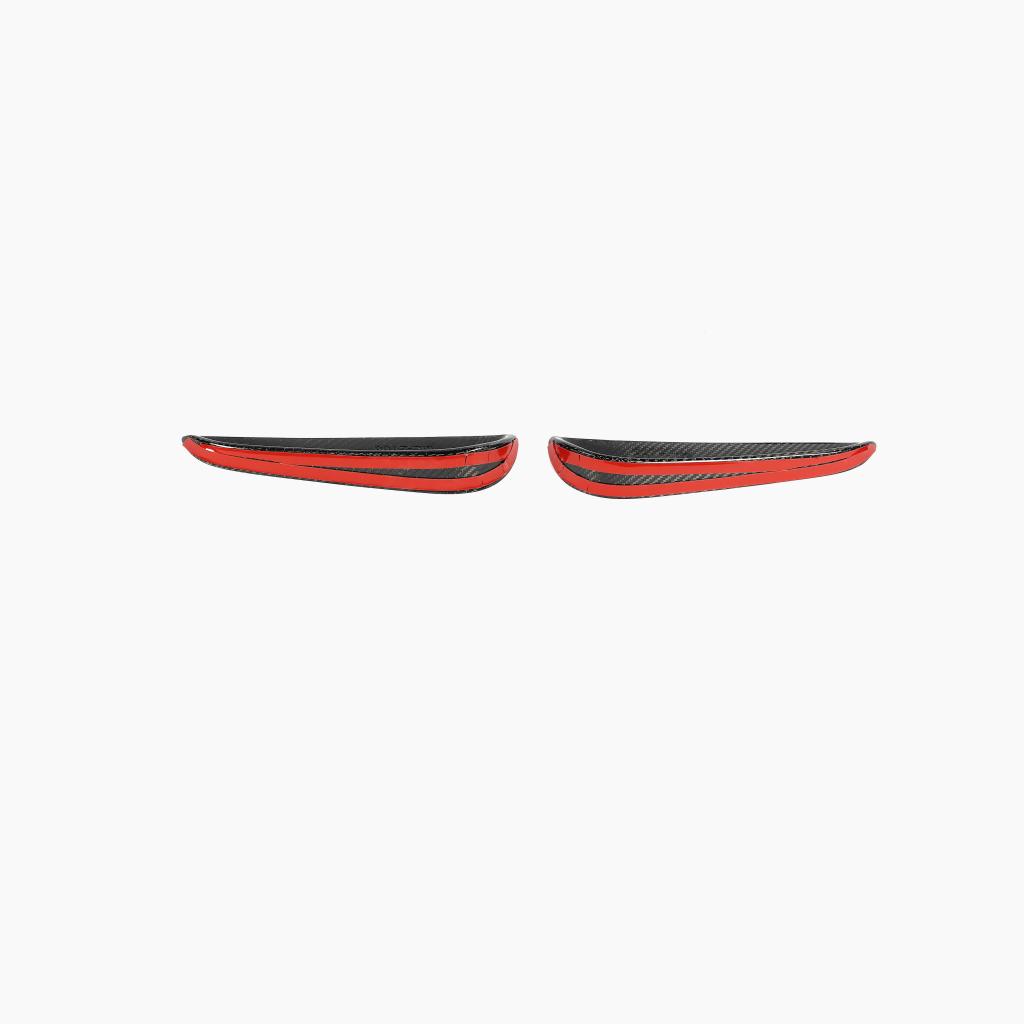 BABUS Style Carbon Fiber Rear Bumper Vents for Mercedes Benz V-Class W447 V220d V250 (2015-2019)