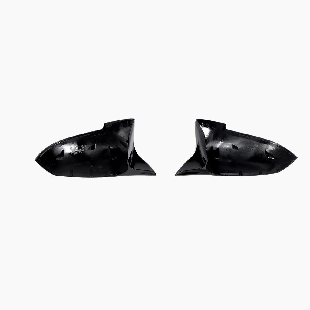 M Style Gloss Black Mirror Caps for BMW 5 Series F10 LCI (2014-2017)