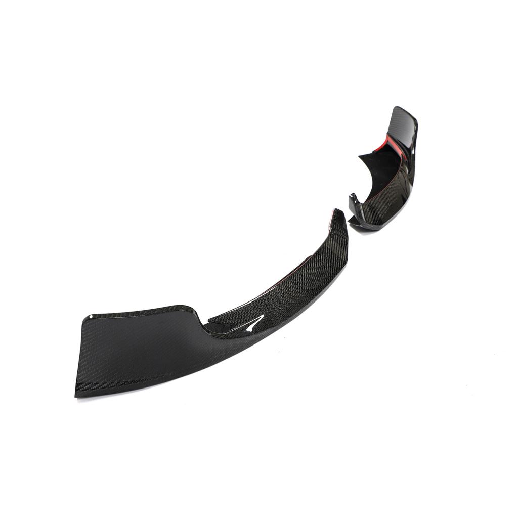 Barbus Style Carbon Fiber Front Splitters for Mercedes Benz A-Class W177 Sport Pre-Facelift Sedan (2018-2022)