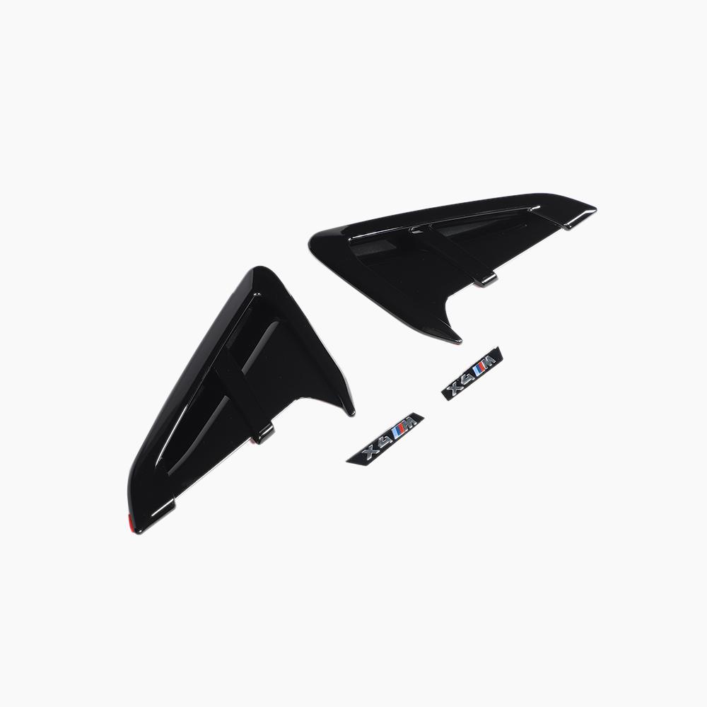 Gloss Black Side Fender for BMW X4 G02 Pre-LCI M Sport (2018-2021)