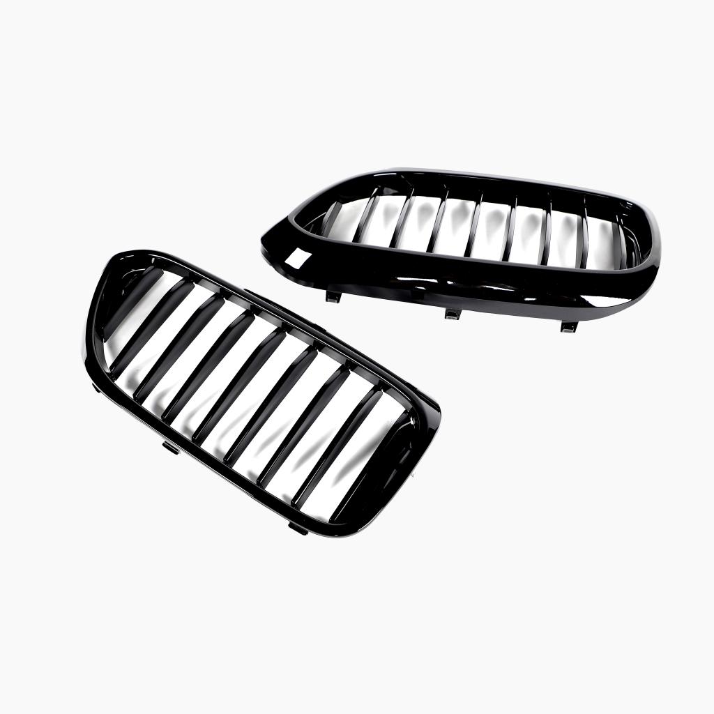 Single Slat Gloss Black Front Grille for BMW 5 Series G30/G31 Pre-LCI (2017-2020)