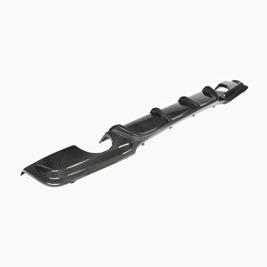 V Style Carbon Fiber Rear Diffuser for BMW 3 Series E90 M Sport (2005-2012)