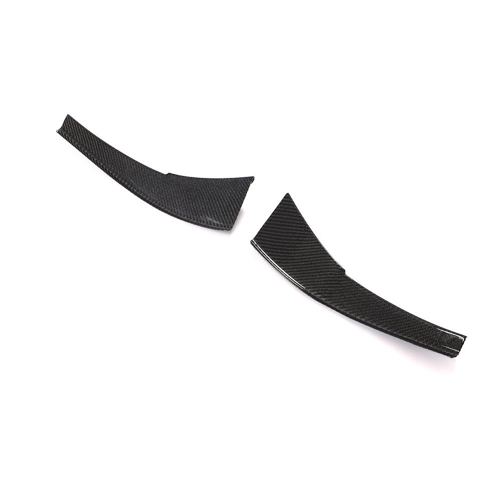 ST Style Carbon Front Bumper Canards for BMW 3 Series M3 E90/E92/E93 (2007–2013)