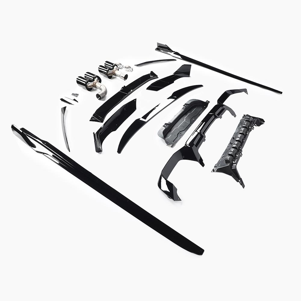 Gloss Black Aero Kit for BMW X4 G02 LCI M Sport (2021+)
