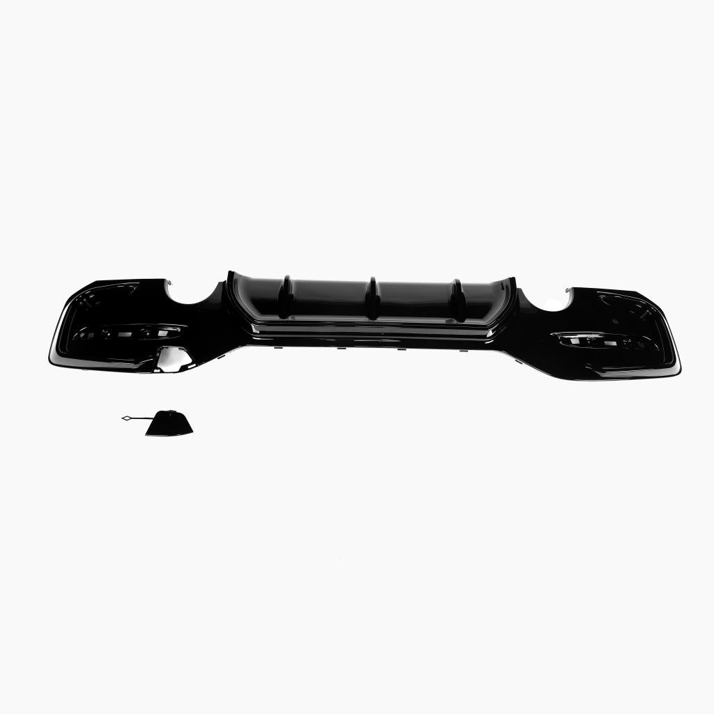 BMW 1 Series F20/F21 Performance Style ABS Rear Diffuser(Dual Exit) - front view