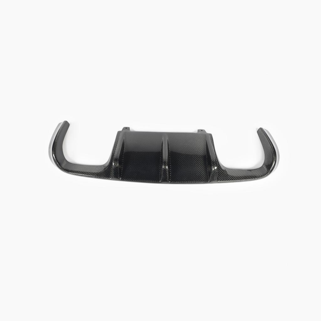  BMW 3 Series M3 E92 ST Style Carbon Fiber Rear Diffuser - front view