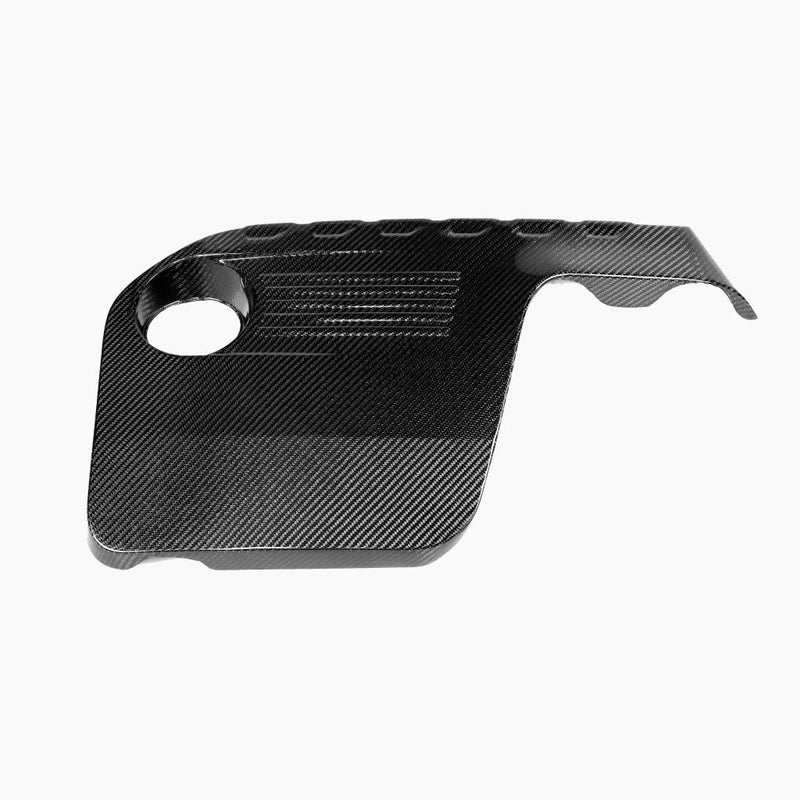 BMW M3 F80 , M4 F82/F83 ST Style Carbon Fiber Front Hood Engine Cover - front view