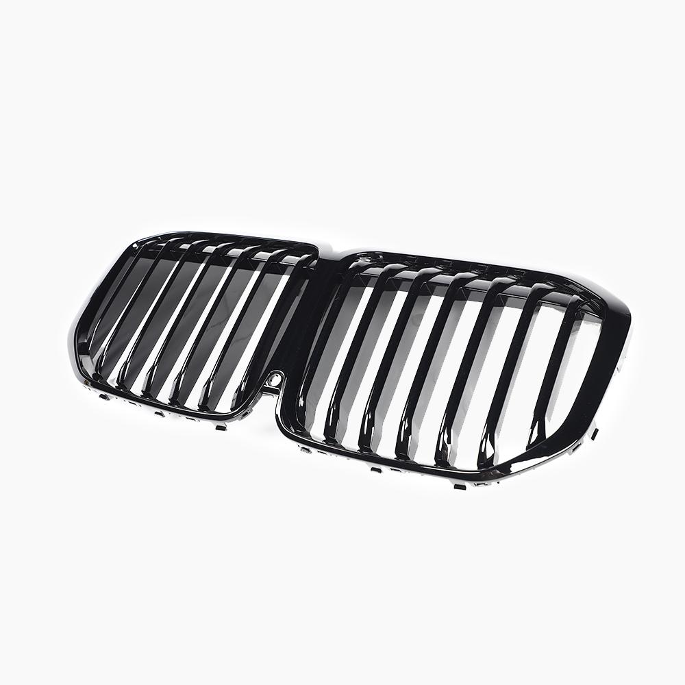 Single Slat Gloss Black Front Grille for BMW X7 G07 Pre-LCI (2019-2023)