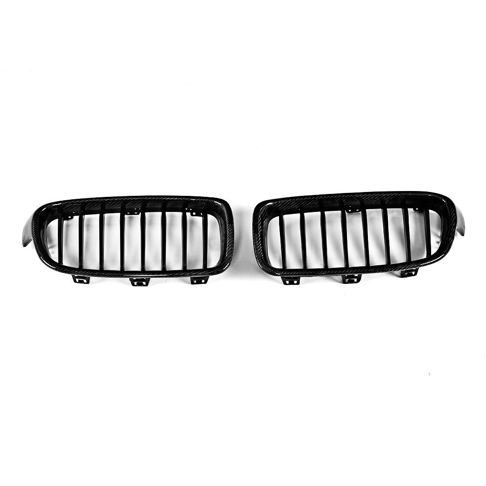 Single Slat Carbon Fiber Front Grille for BMW 3 Series F30 (2012-2019)