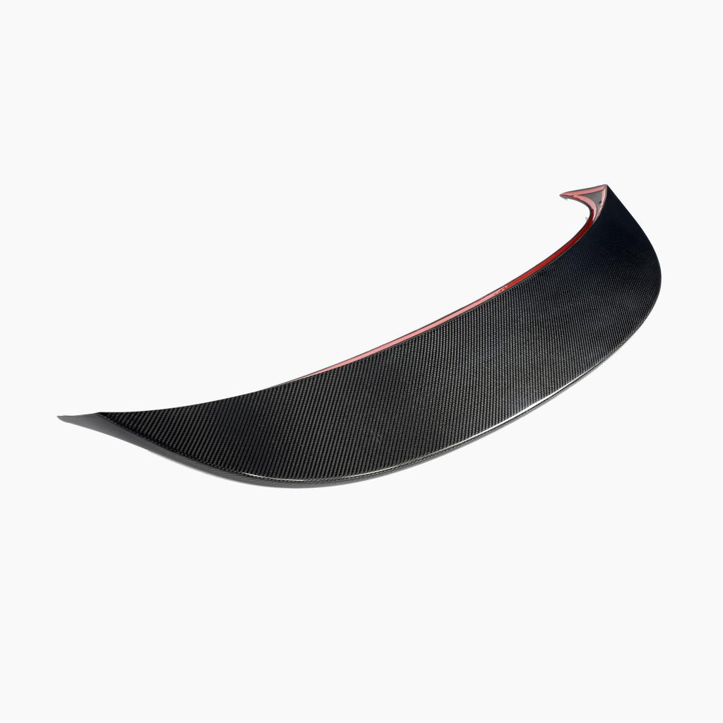 Toyota Camry Sedan 4-Door ST Style Carbon Fiber Rear Trunk Spoiler - front view