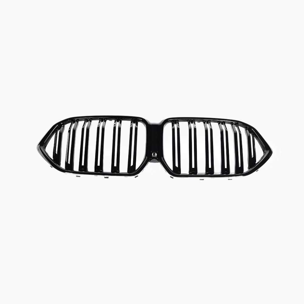 Dual Slat Gloss Black Front Grille for BMW X6 G06 Pre-LCI (2019-2023)