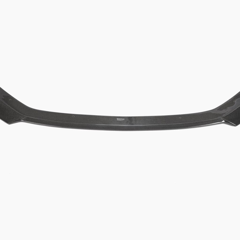 ST Style Carbon Fiber Front Bumper Lip For Audi A3 8V Sedan (2013-2016) Non-S3&Sline