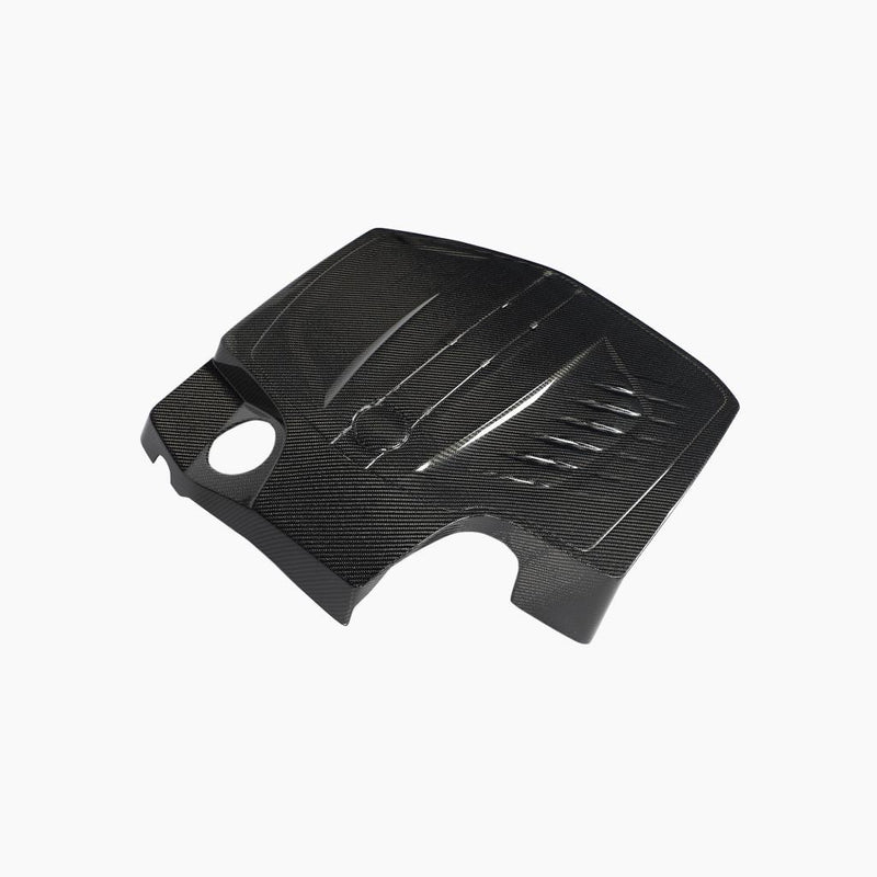 BMW M2 F87 Coupe ST Style Carbon Fiber Engine Hood Cover - front view