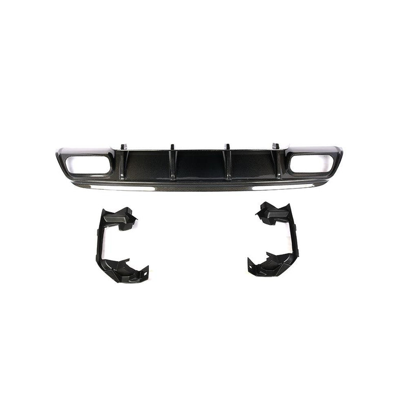 Mercedes Benz A-Class W176 Sport/A45 AMG  ST Style Carbon Fiber Rear Diffuser