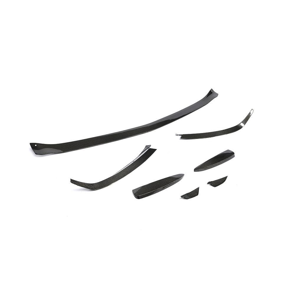 ST Style Carbon Fiber Front Lip for Mercedes Benz A-Class W177 Sport Pre-Facelift (2018-2022)