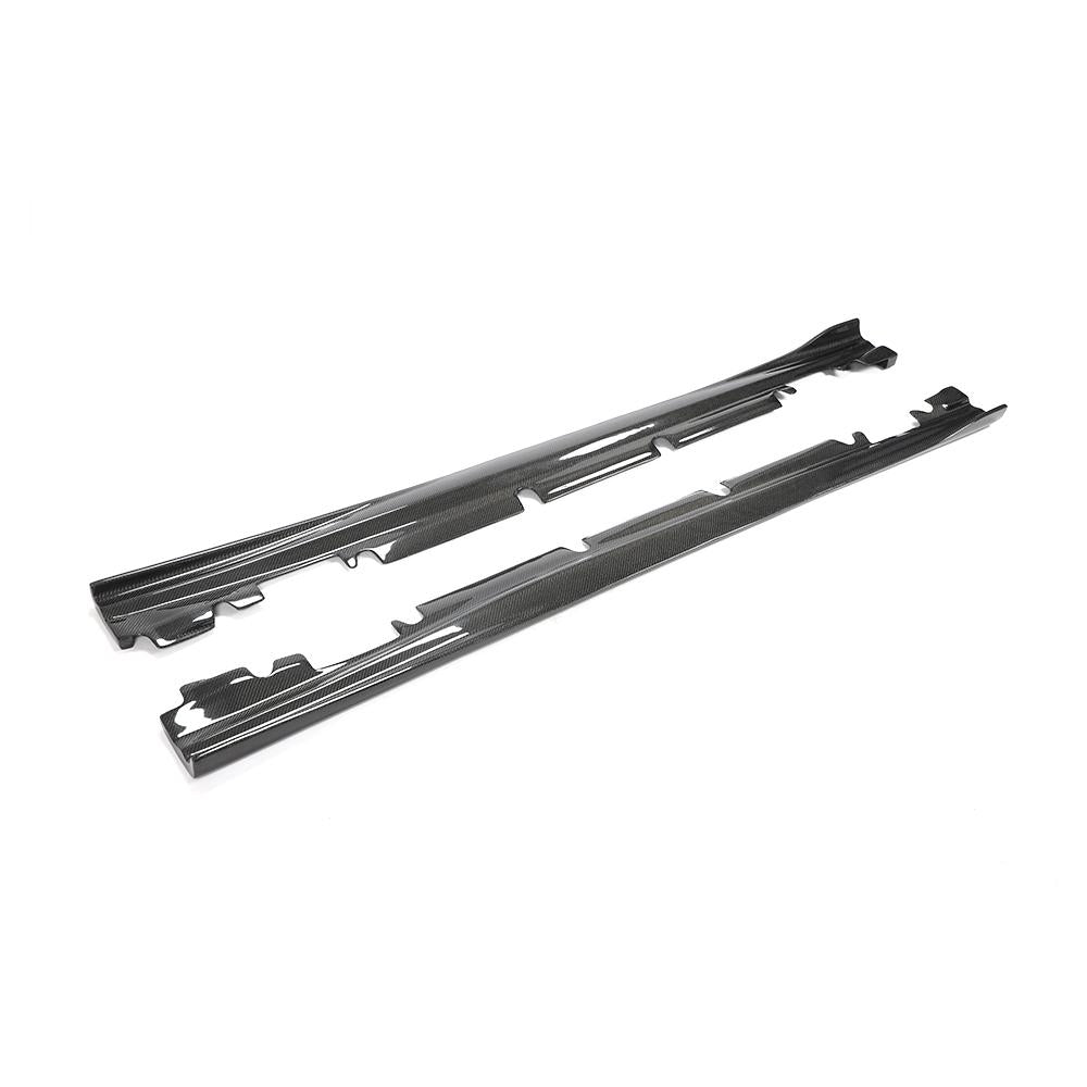 VRS Style Carbon Fiber Side Skirts for Mercedes Benz A-Class W176 Sport/A45 AMG (2012-2018)