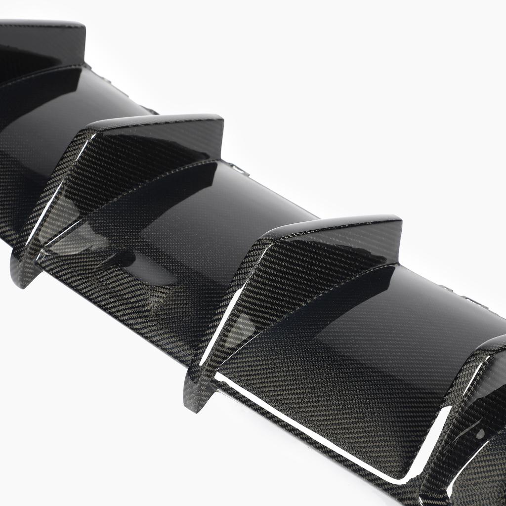 Karbel Style Carbon Fiber Rear Diffuser for Audi A3 Sline/S3 8.5V LCI (2017-2020)