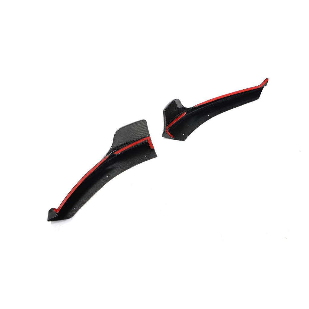 Barbus Style Carbon Fiber Front Splitters for Mercedes Benz A-Class W177 Sport Pre-Facelift Sedan (2018-2022)