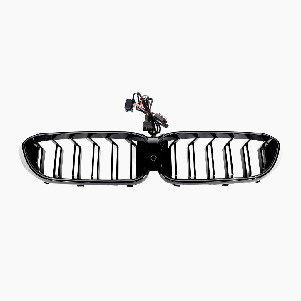 BMW 5 Series G30/G31 M5 Style ABS LED  Front Grille - front view