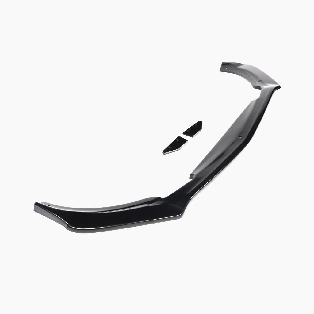 Mercedes Benz A45 Gloss Black Front Lip-side angle