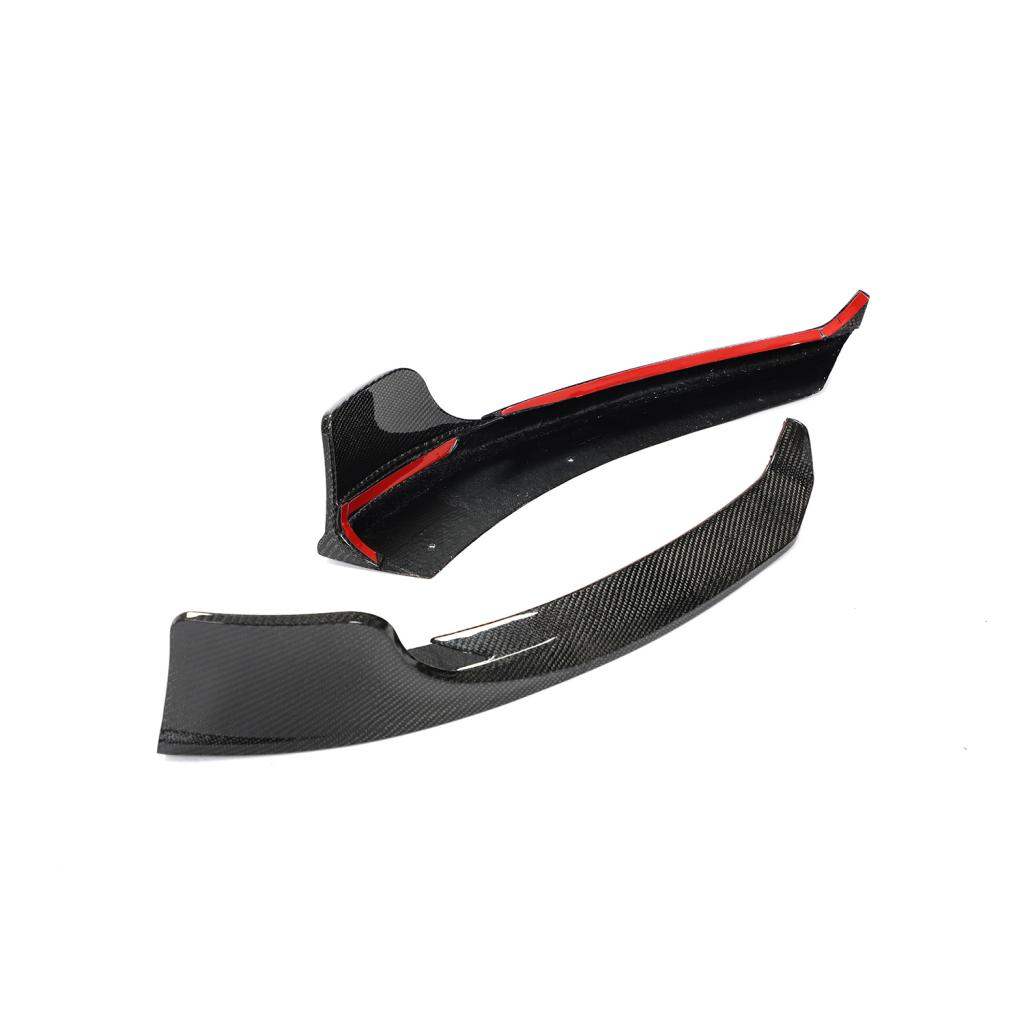 Barbus Style Carbon Fiber Front Splitters for Mercedes Benz A-Class W177 Sport Pre-Facelift Sedan (2018-2022)