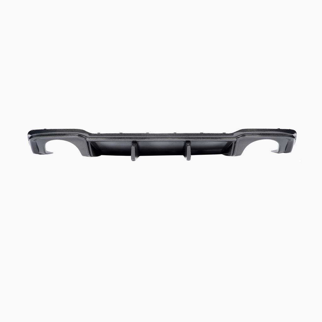 Audi RS3 8.5V LCI ST Style Carbon Fiber Rear Diffuser - front view