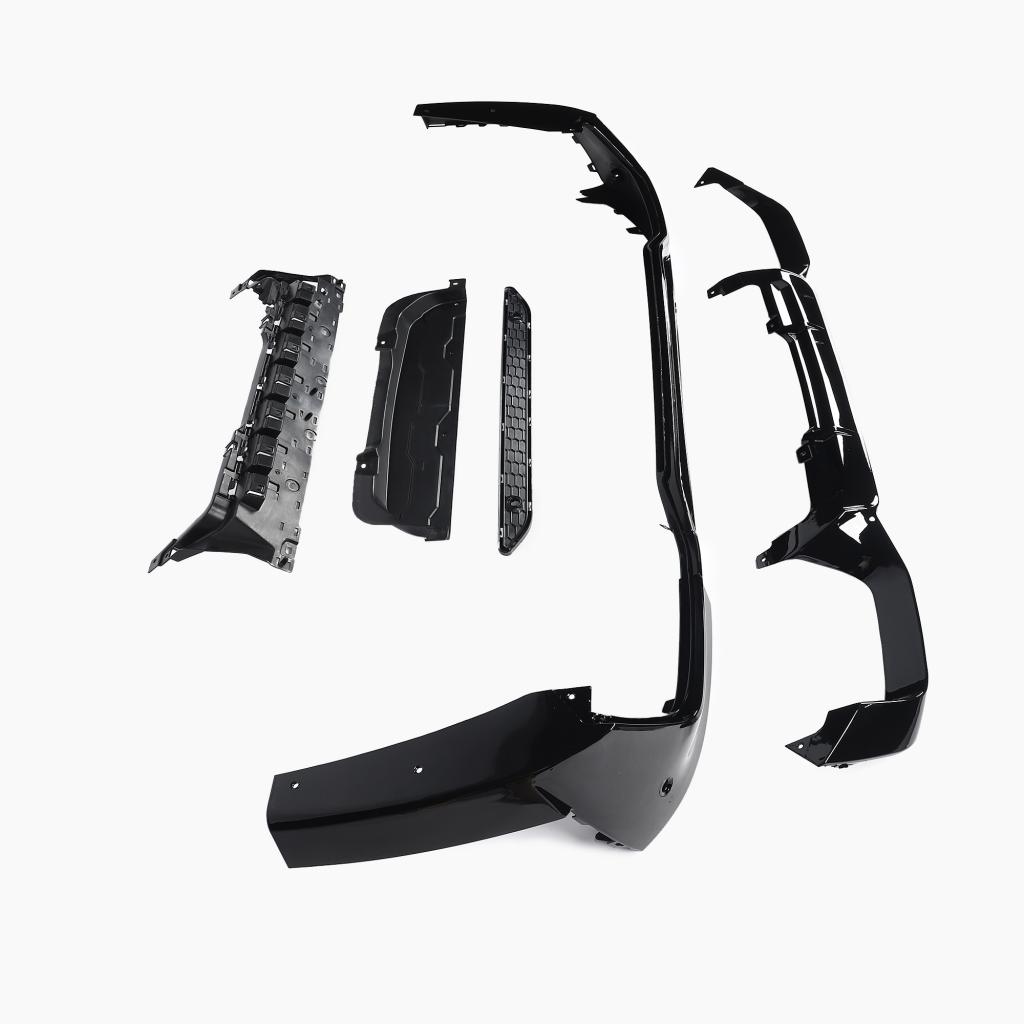 Gloss Black Rear Diffuser for BMW X4 G02 Pre-LCI M Sport (2018-2021)