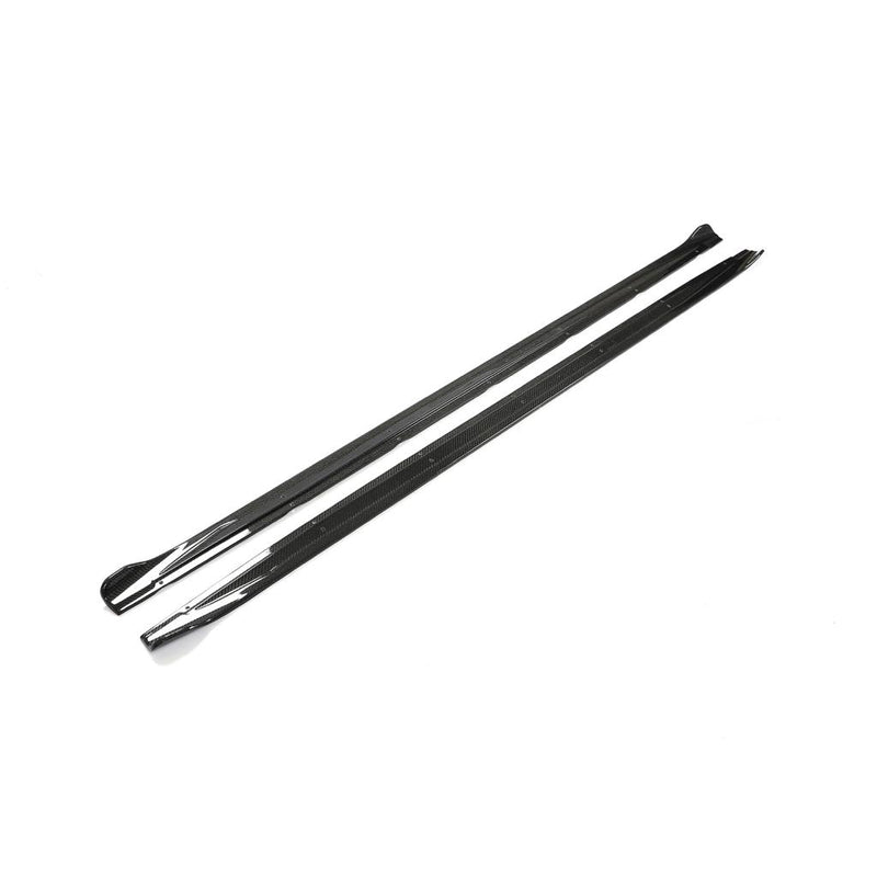 Audi S3 8Y  ST Style Carbon Fiber Side Skirts