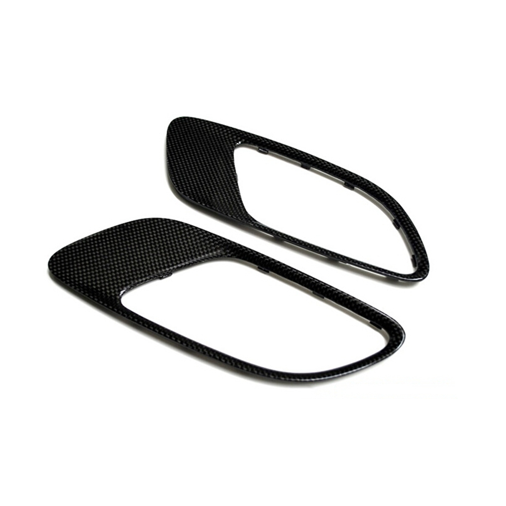 ST Style Carbon Fiber Front Hood Engine Air Vent Trim for BMW 3 Series M3/E90/E92/E93 (2007–2013)