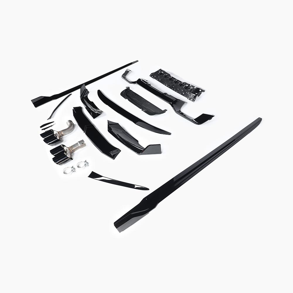 Gloss Black Aero Kit for BMW X4 G02 LCI M Sport (2021+)