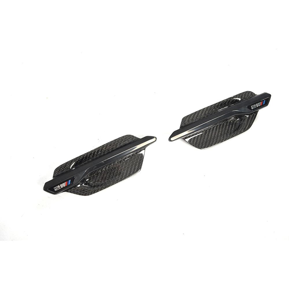 ST Style Carbon Fiber Side Fender Vents for BMW M2 F87 Coupe (2016-2018)
