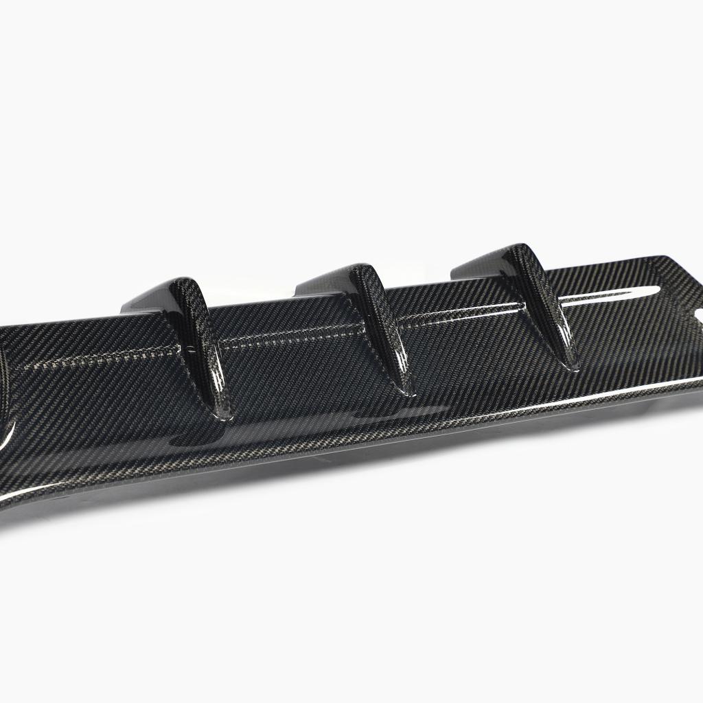 JC Style Carbon Fiber Rear Diffuser for BMW 3 Series E92 LCI M Sport (2010-2013)
